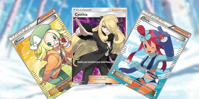 Pokemon tcg trainer cards