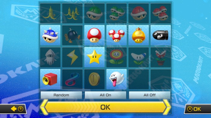 Mario kart 8 custom items