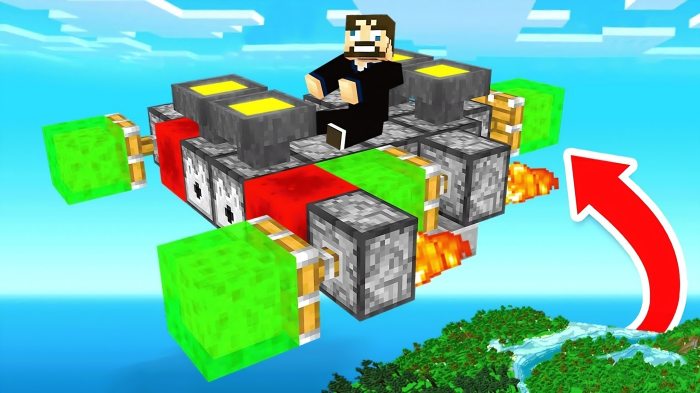 Minecraft flying