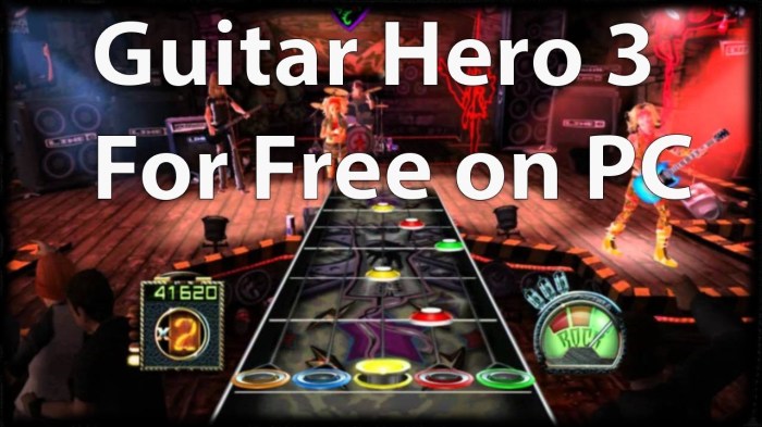 Guitar hero like pc game