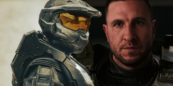 Master chief face in game