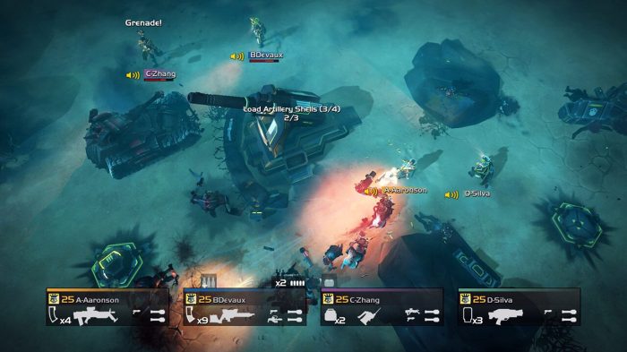 Helldivers ps4 couch co op