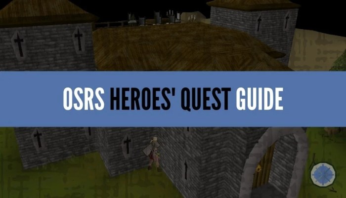 Osrs heroes quest partner