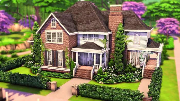 Sims house build building place houses family speed plans