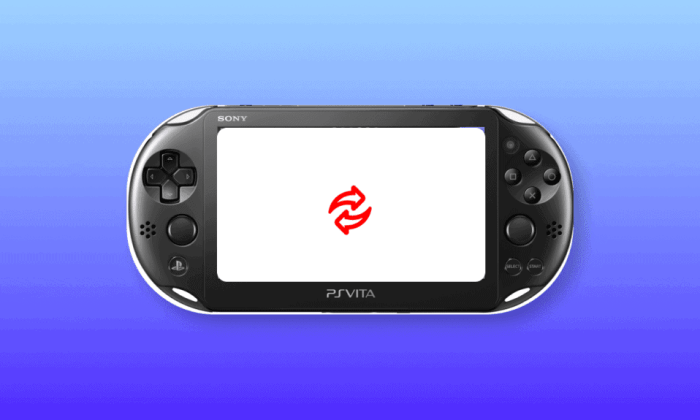 How do you reset a ps vita