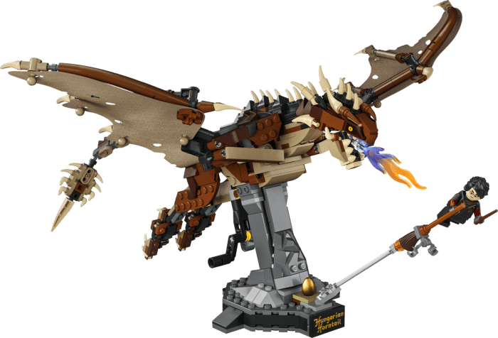 Harry potter lego dragon