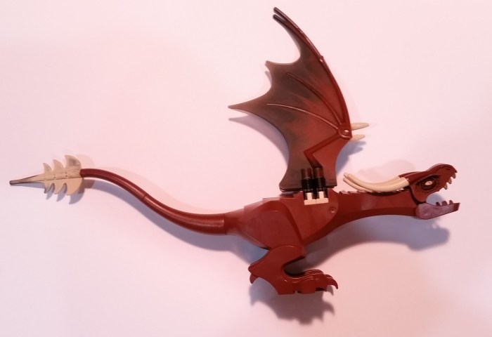 Harry potter lego dragon