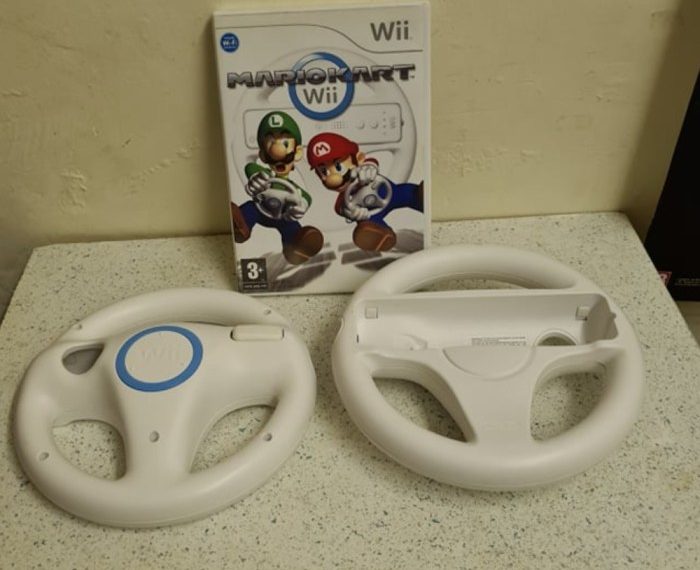 Wii wheel mario kart gold nintendo club