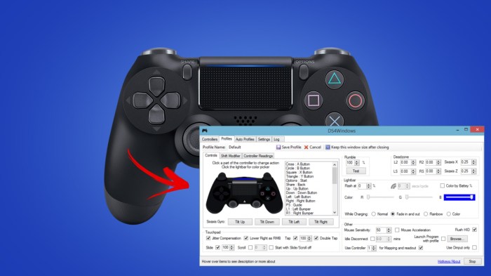 How to make ps4 controller