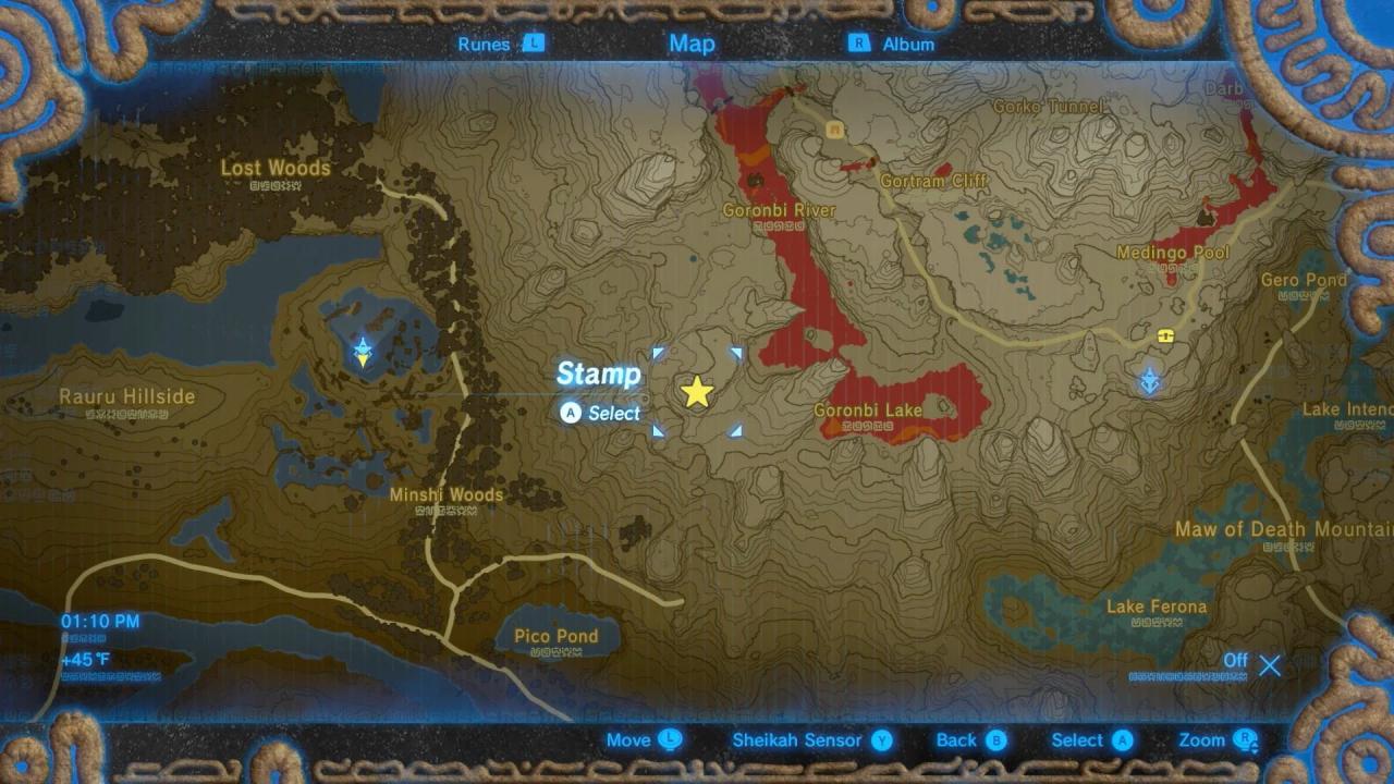 Botw recovered swamp bottomless