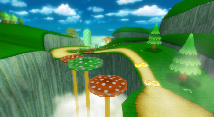 Mushroom gorge mario kart