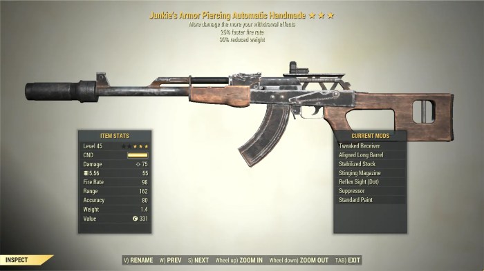 Fallout replacer fo4 rpgfan jagdgewehr caza vandal falloutmods ncr golem fallout76mods echte