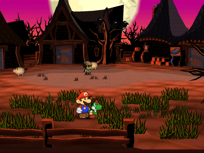 Paper mario twilight town