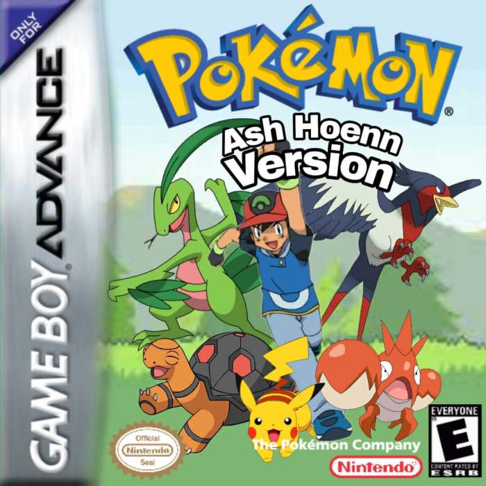 Pokemon ash gray rom hack