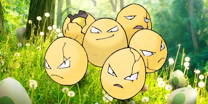 Exeggcute shiny pokemon go