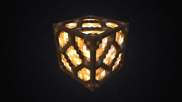 How to light redstone lamp