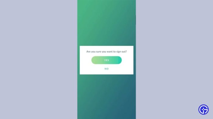 Pokemon go sign in issues