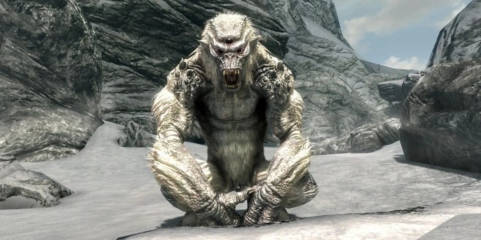 High hrothgar frost troll