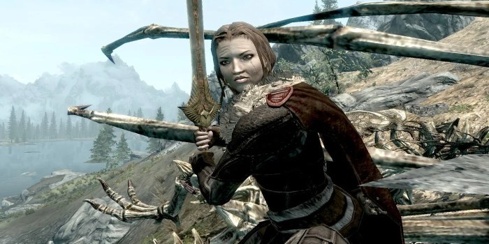 Skyrim two weapon handed warhammer daedric skill guide types carlsguides