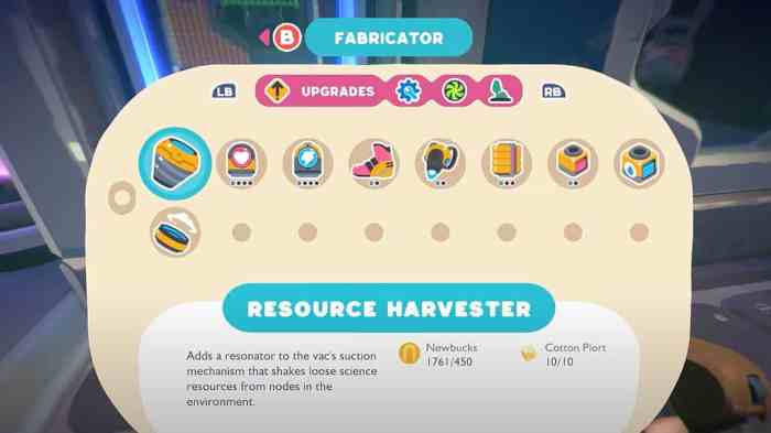 Slime rancher 2 upgrades