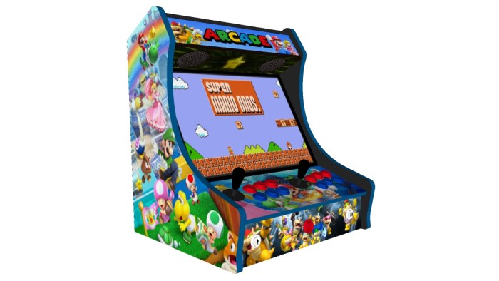 Arcade machine super mario