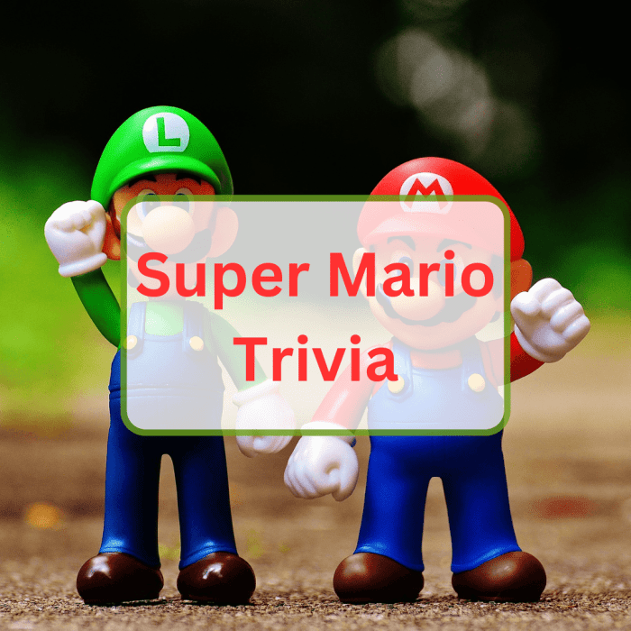 Mario trivia with answers