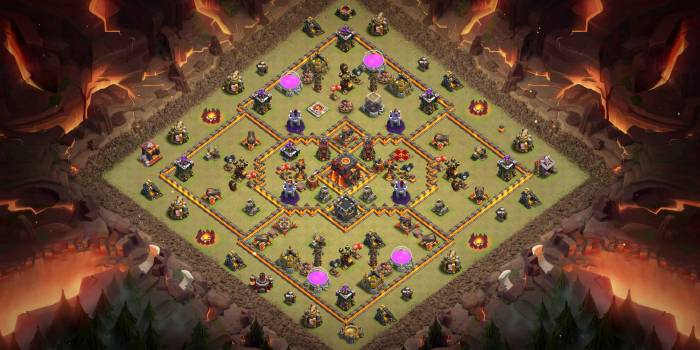 Clash clans base th8 coc