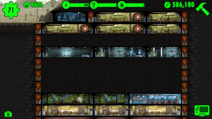Fallout shelter floor plan