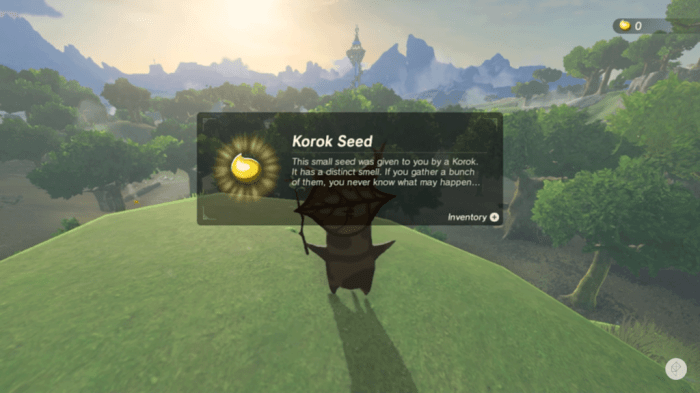 How to spend korok seeds