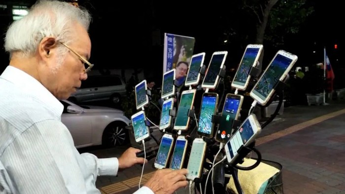 Pokemon go multiple phone