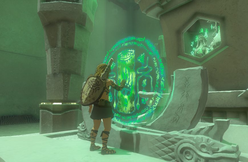 Zelda totk first shrine