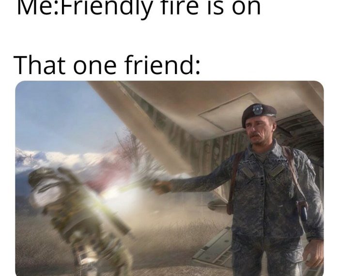 Call of duty friendly fire