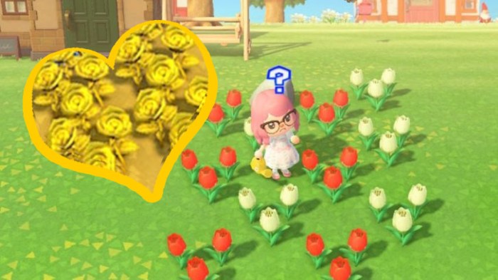 Animal crossing gold roses