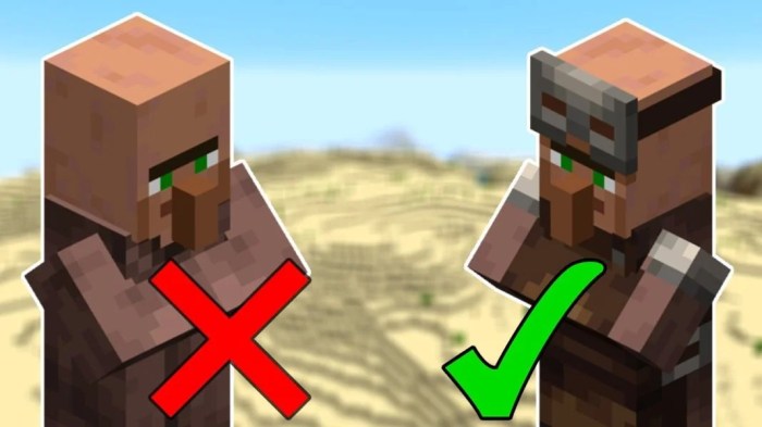 How to make armor villager