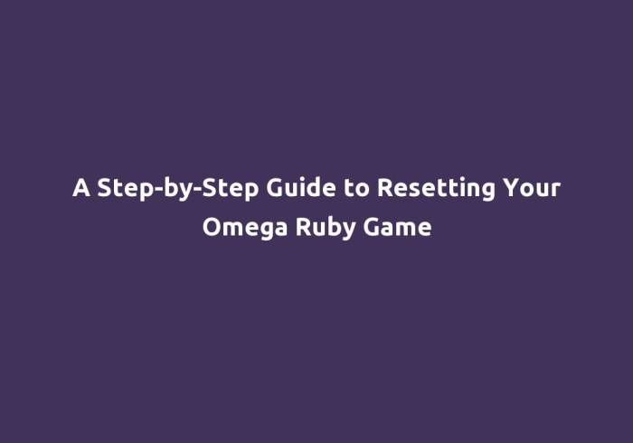 How to trade on omega ruby