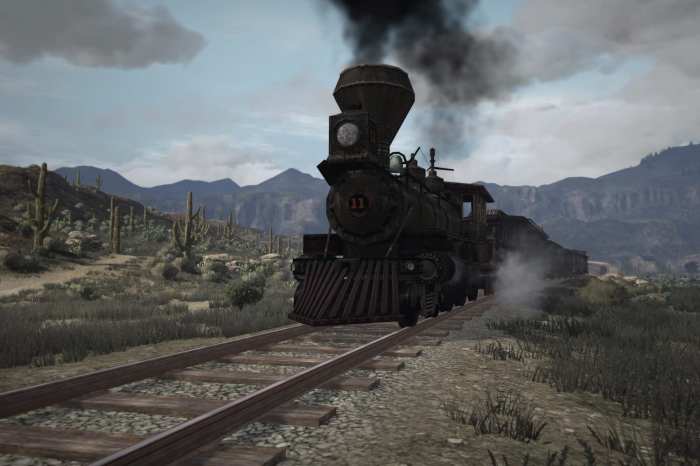 Red dead redemption train