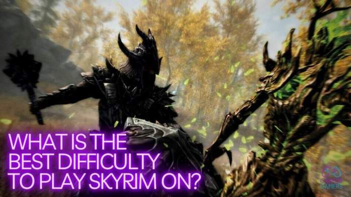 Best difficulty for skyrim