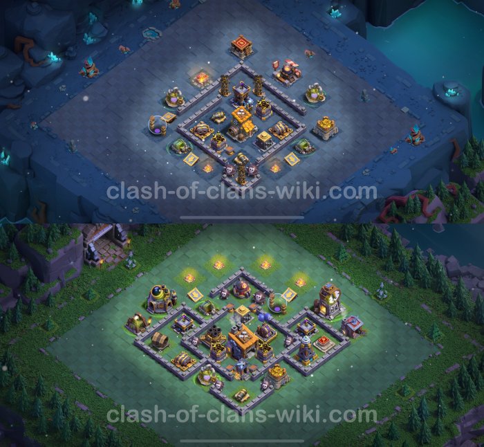 Clash clans base lvl