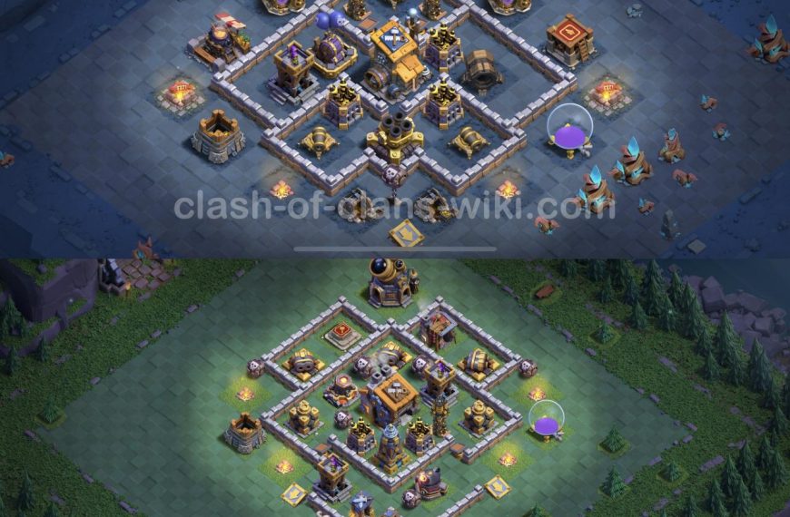 Clash clans hall town defense base