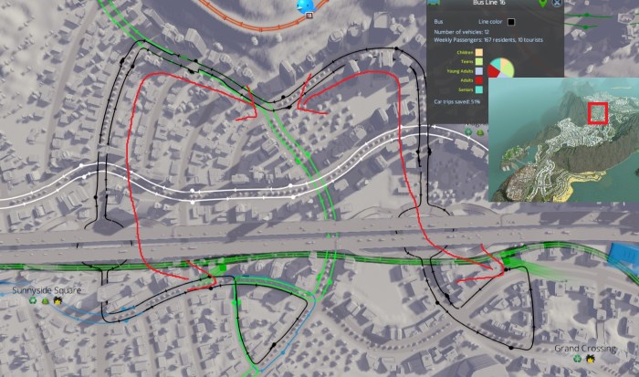 Cities skylines bus routes