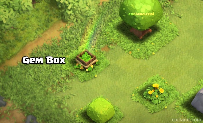 Clash gem clans box