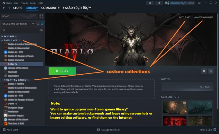 Connect battlenet to steam