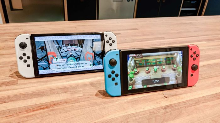 Sharing games on switch