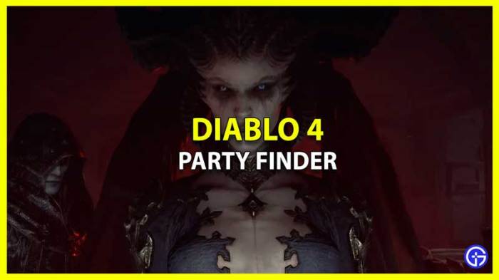 Diablo 4 how to join party