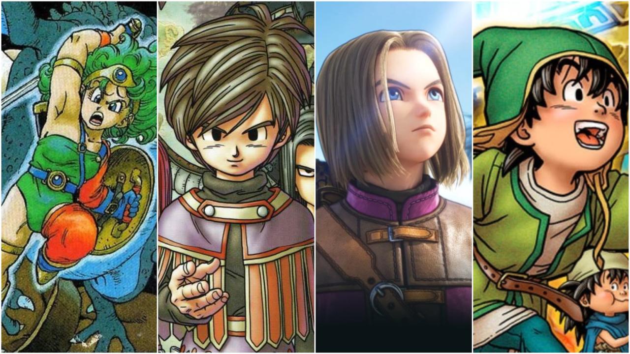 Dragon quest 9 characters