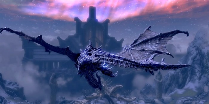 Skyrim dragons dragon wikia elder scrolls