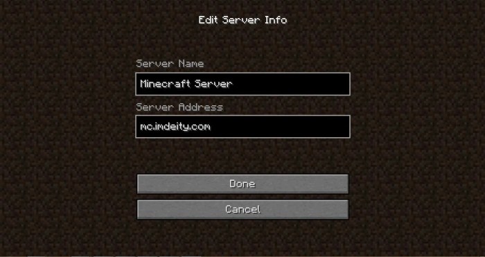 Only up minecraft server