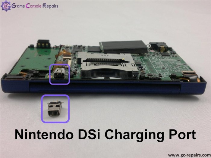 Nintendo repair ds charging port rite