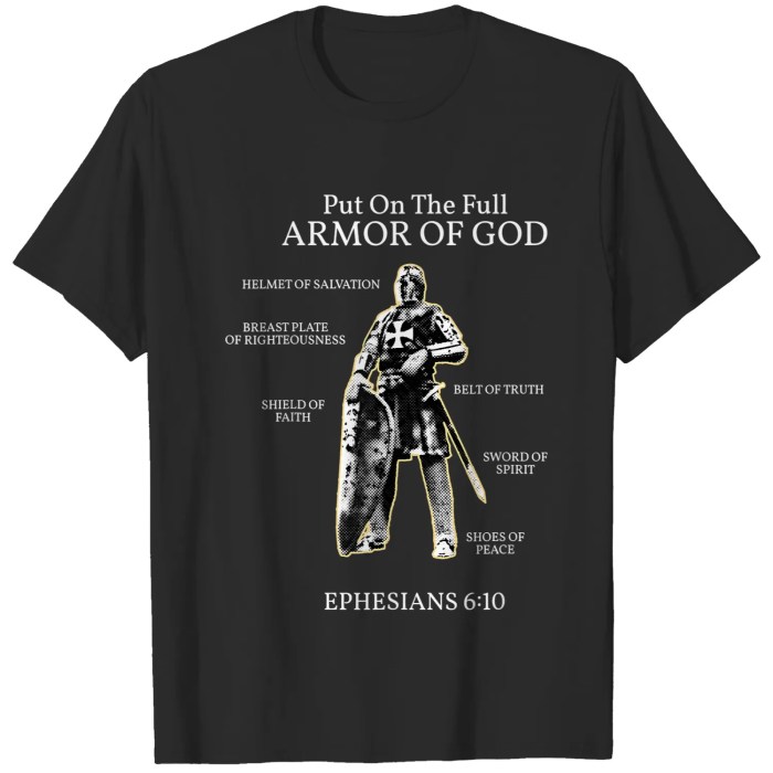 Full armor of god t shirt