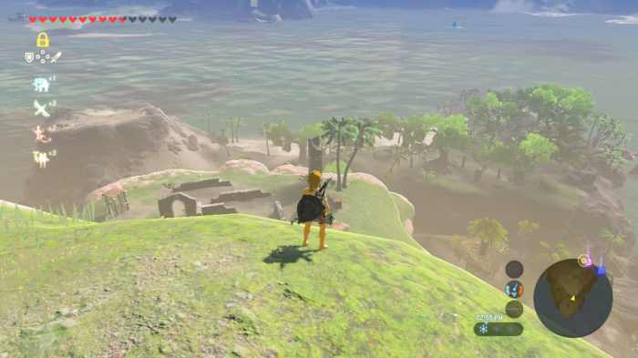 Botw stranded on eventide